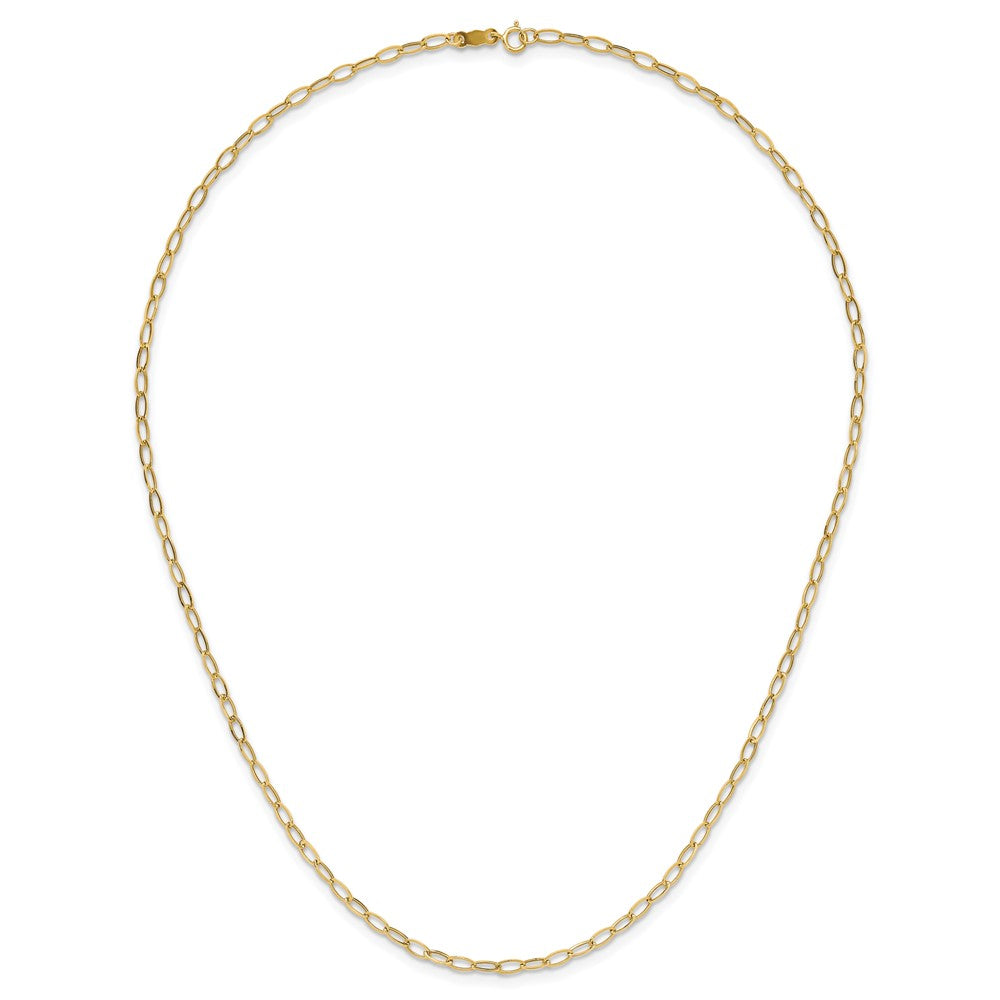 10k Oval Link 18Necklace
