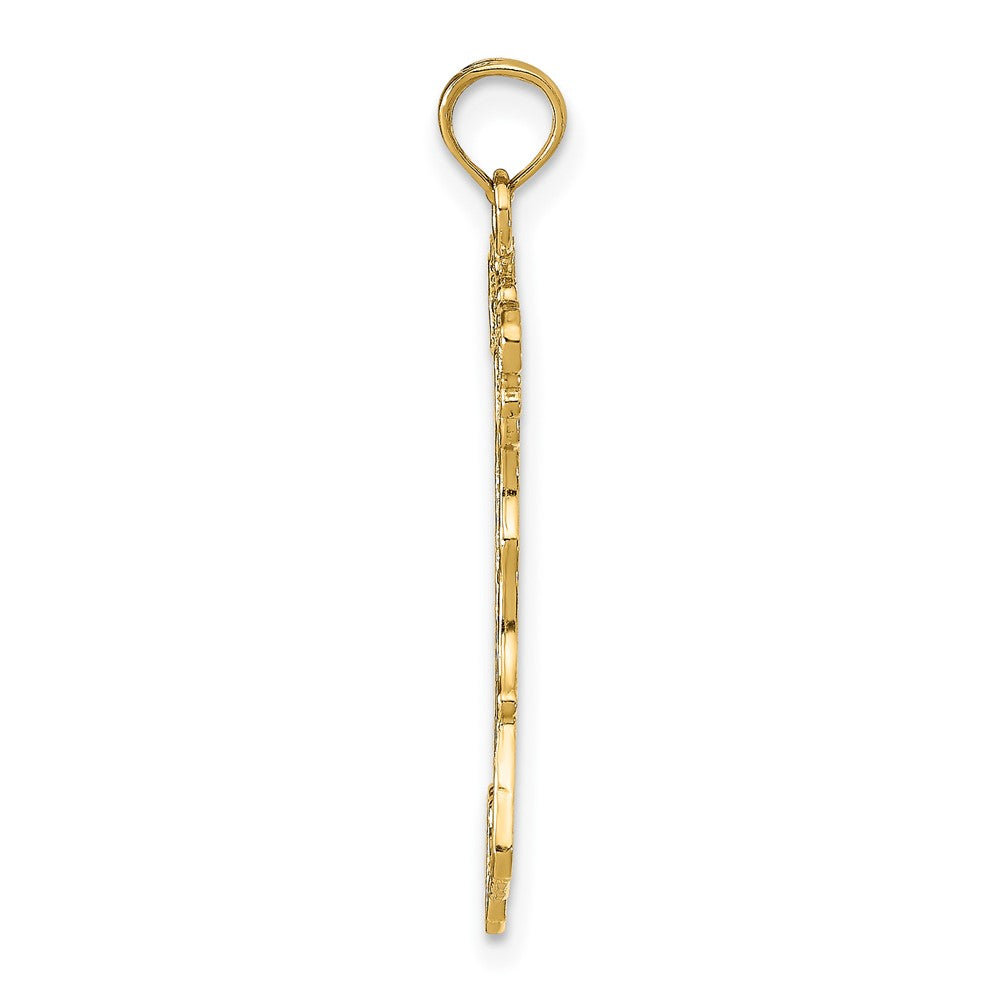 10k Italy Charm Yellow Gold