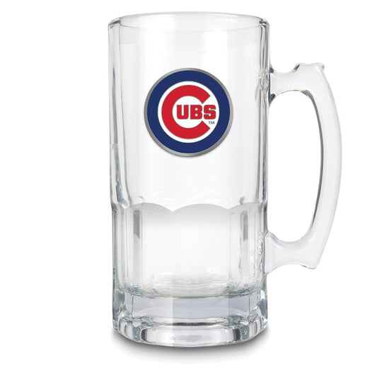 MLB Chicago Cubs Glass 32 ounce Macho Mug