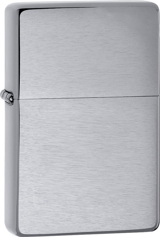 Zippo  Vint Br Fin Chrome Lighter