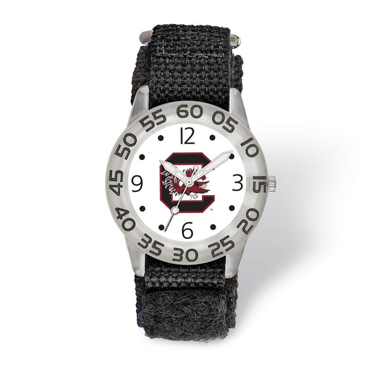 LogoArt University of South Carolina Childs Fan Nylon Strap Quartz Watch QUSO173