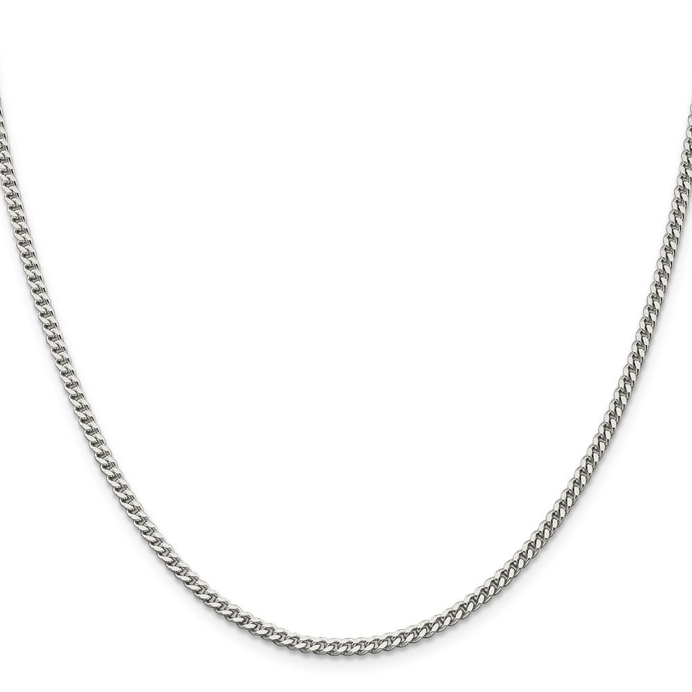 Sterling Silver 3mm Curb Chain 22 Inches