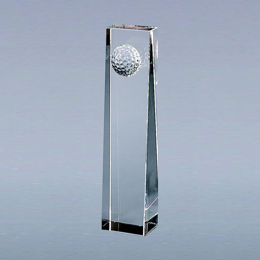 CGI Creative Gifts Medium Optic Glass Golf Ball