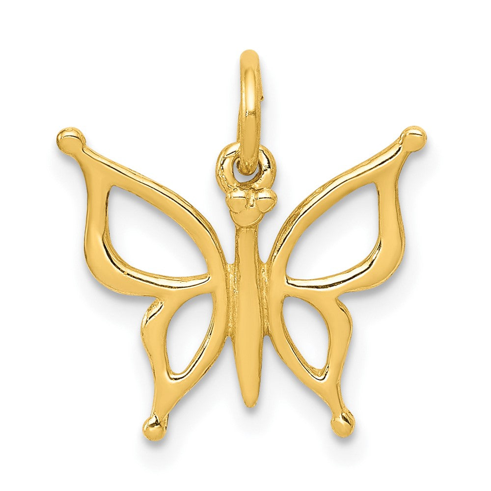 10k Butterfly Charm Yellow Gold