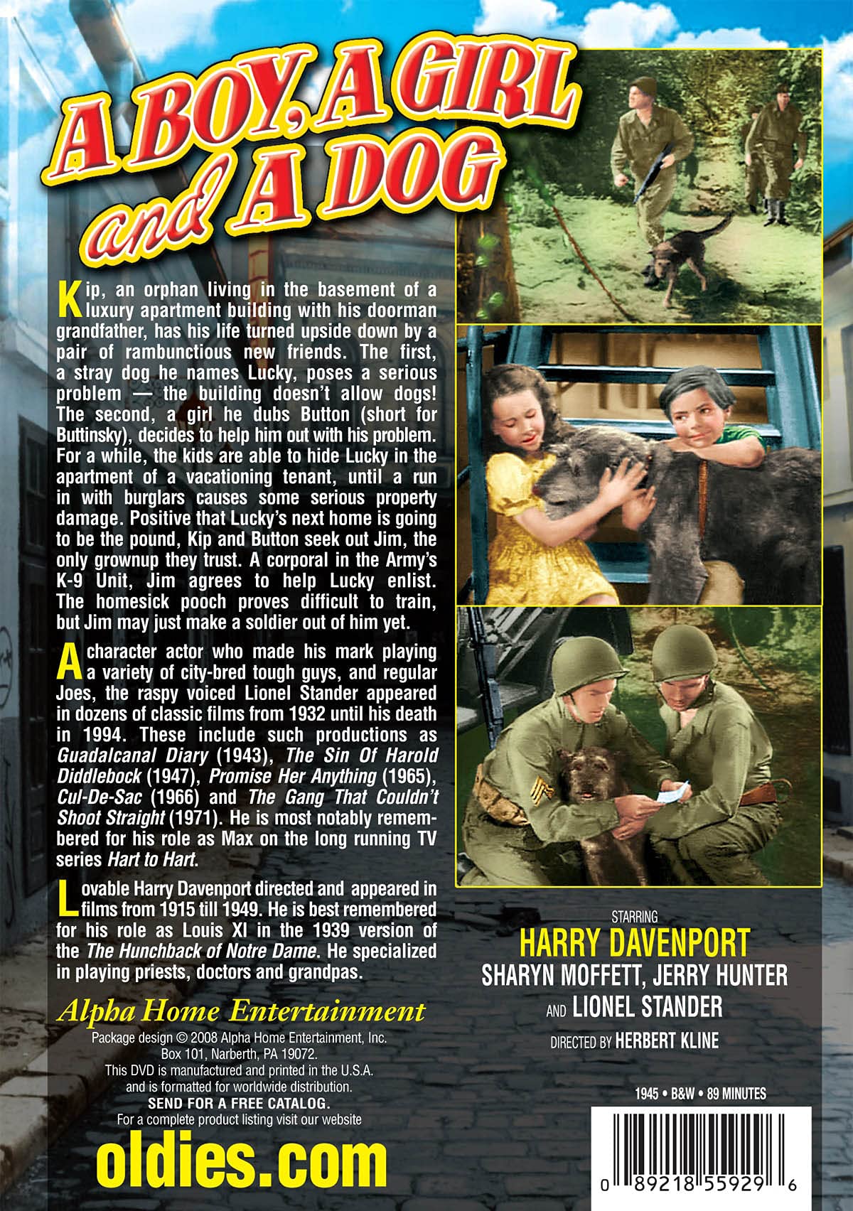 A Boy, A Girl, And a Dog (DVD), Alpha Video, Drama
