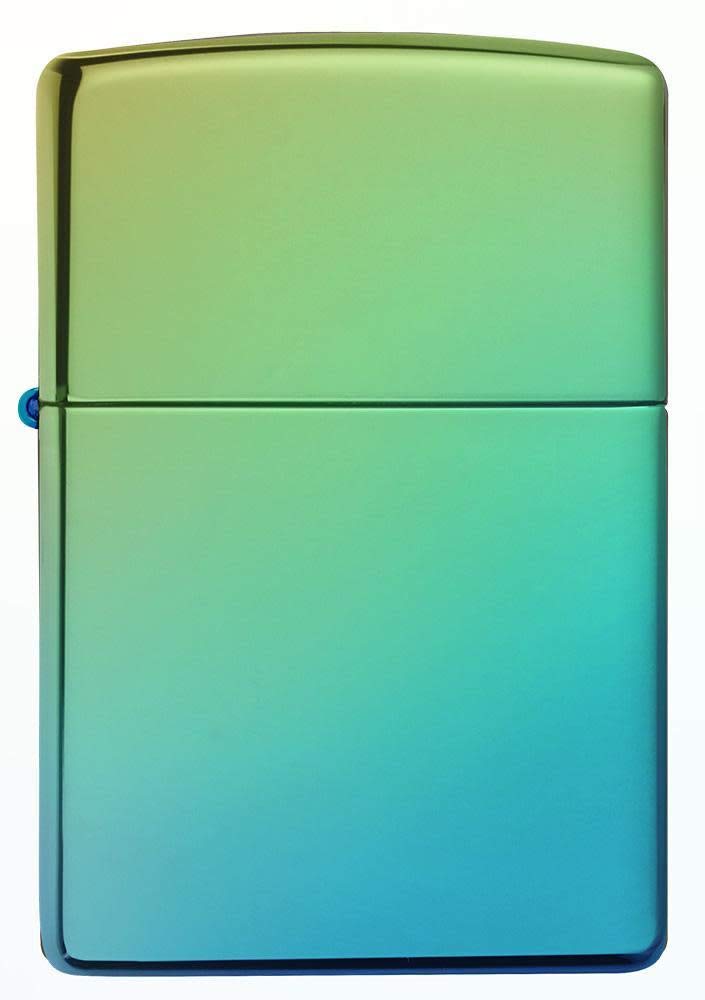 Zippo High Polish Teal Pocket Lighter