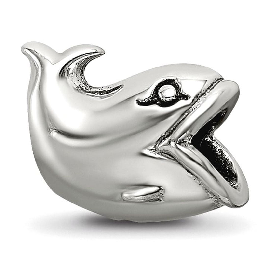 Sterling Silver Reflections Kids Whale Bead