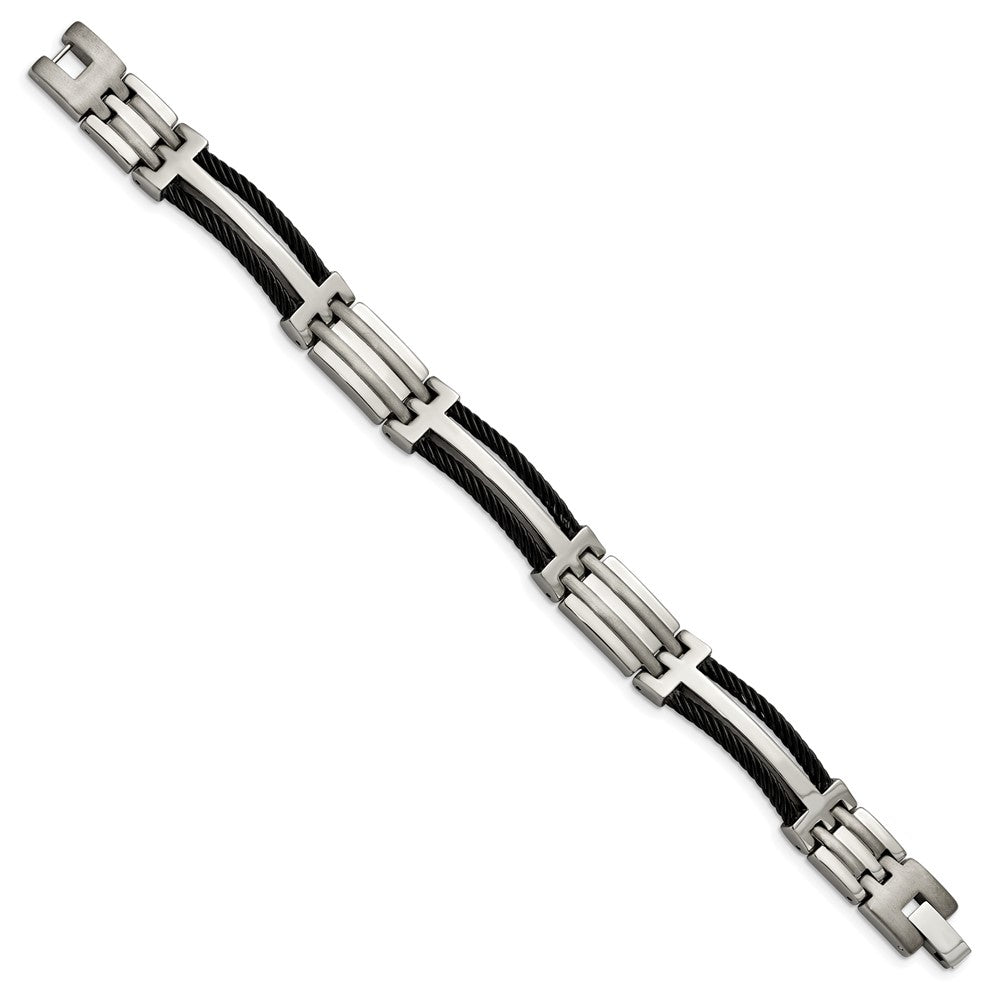 Titanium Black Plating 8.5in Bracelet 8.5 inches