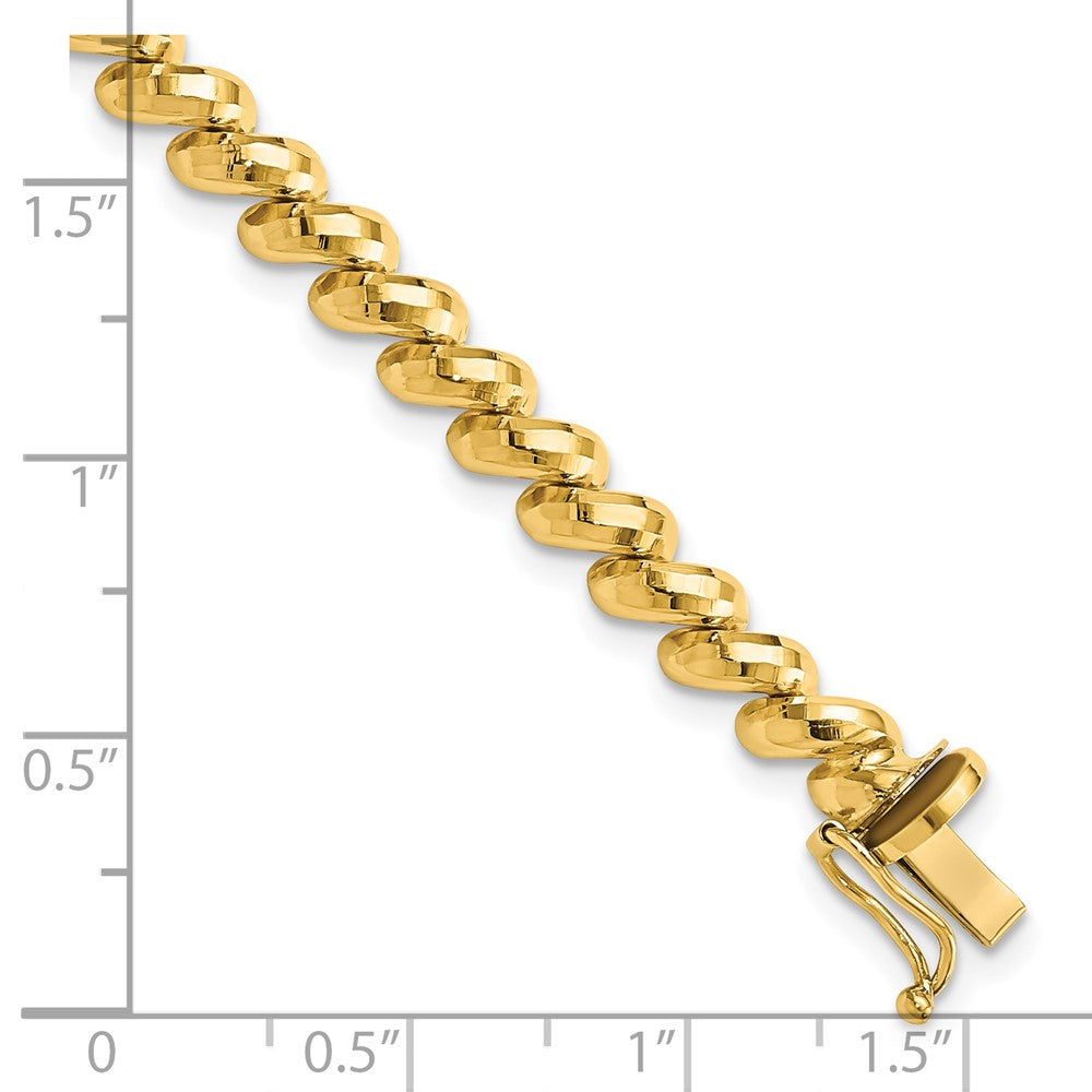 10k Faceted San Marco Bracelet