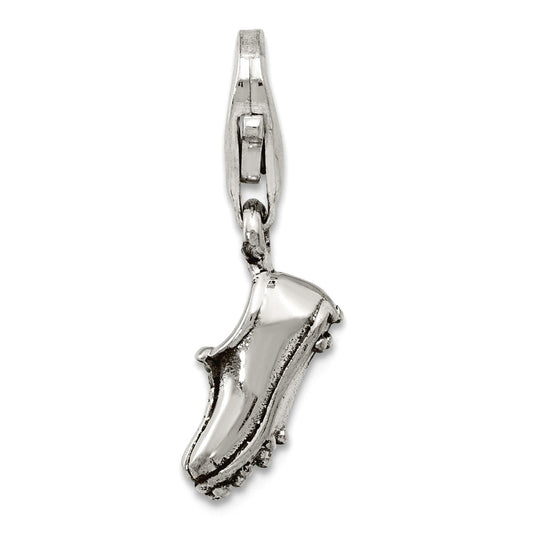 Sterling Silver Reflections Sports Shoe Click-on for Bead