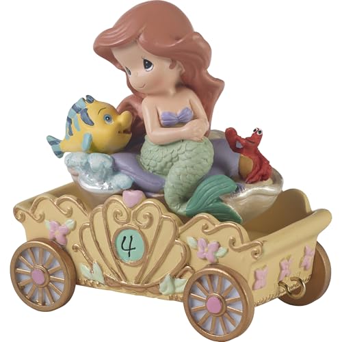 Precious Moments Disney Birthday Parade Ariel Age 4 Resin Figurine QGM5786