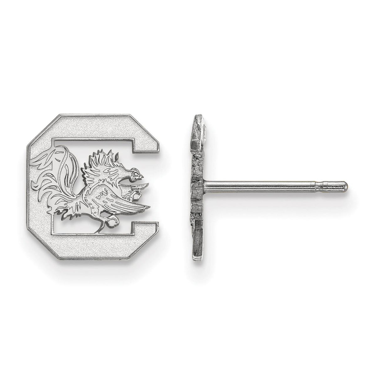 Women's South Carolina Gamecocks Sterling Silver XS Post Earrings