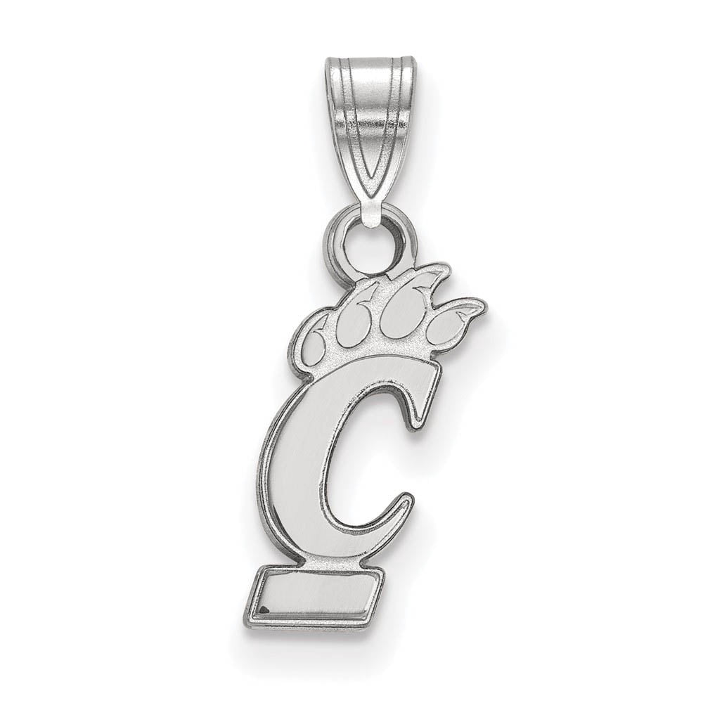 LogoArt SS002UC Sterling Silver University of Cincinnati Small Pendant
