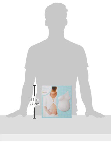 Pearhead Baby Belly Casting Kit for Expecting Mothers, White