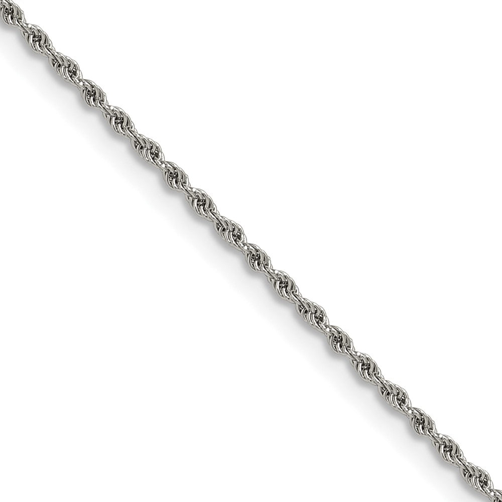 Chisel Stainless Steel Polished 1.5mm 22 inch Rope Chain