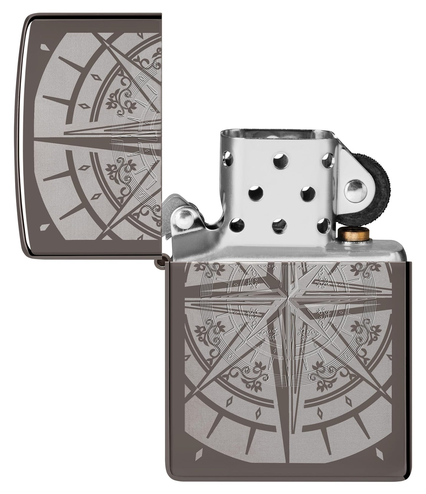 Zippo Compass Black Ice Pocket Lighter