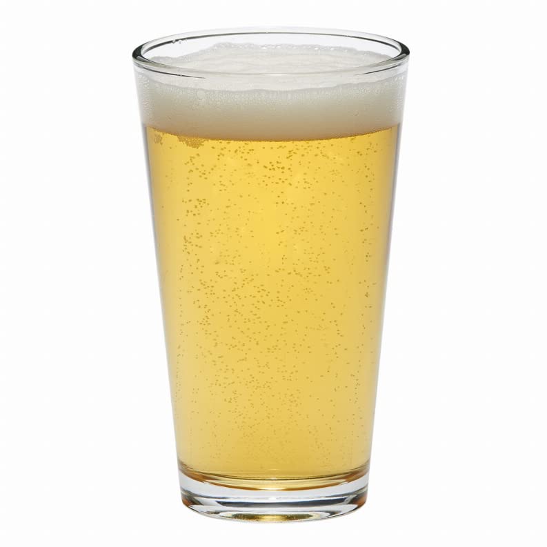Set of 24 Clear Pint Glass 16 oz