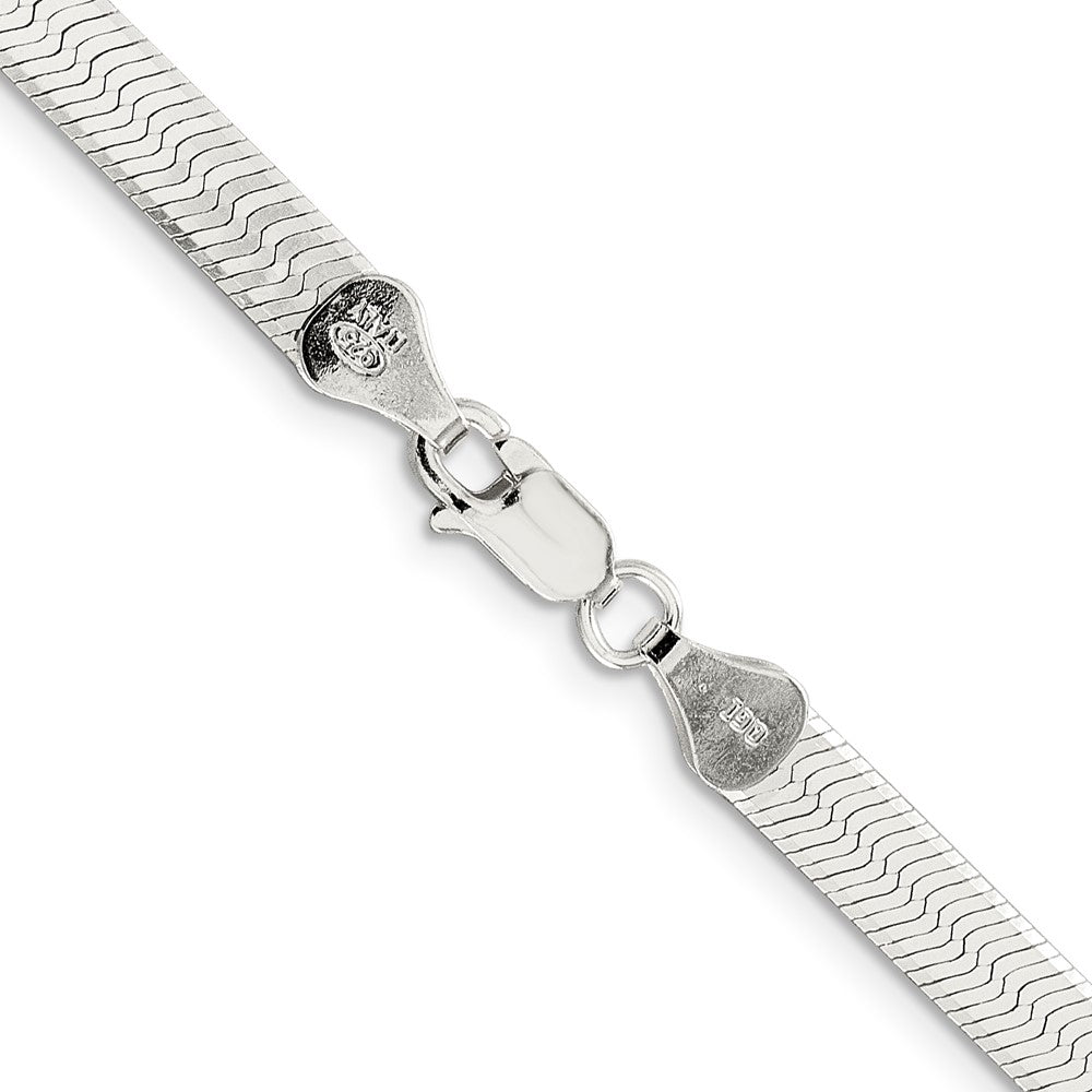 Sterling Silver 5.25mm Magic Herringbone Chain 18 Inches