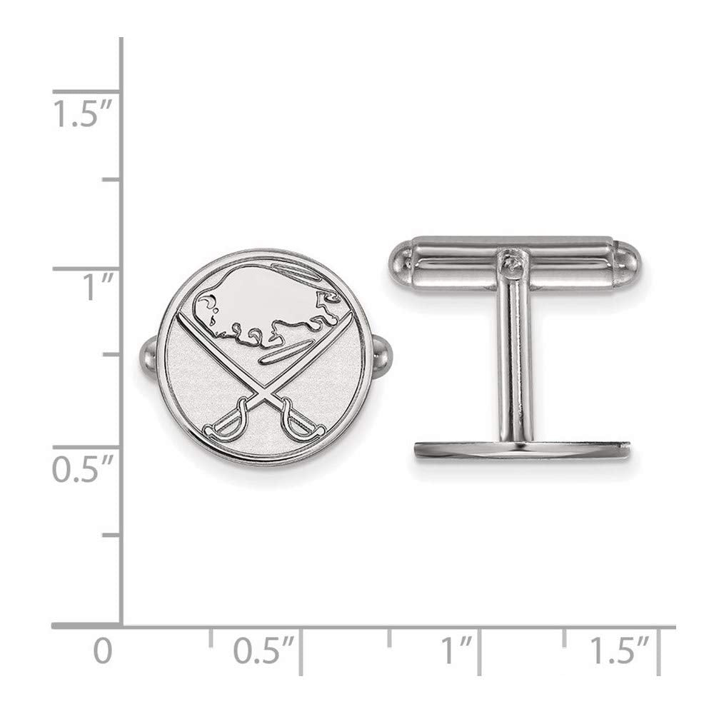 NHL Buffalo Sabres Sterling Silver Cuff Links