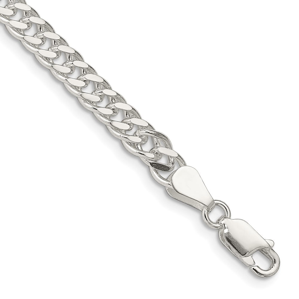 Sterling Silver 5.5mm Rambo Chain 7 inches
