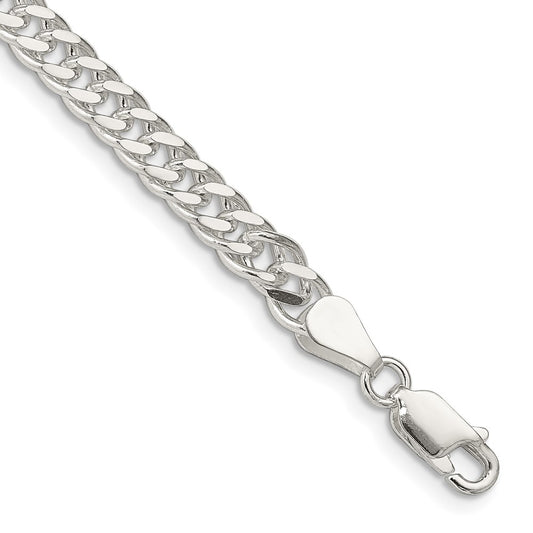 Sterling Silver 5.5mm Rambo Chain 7 inches