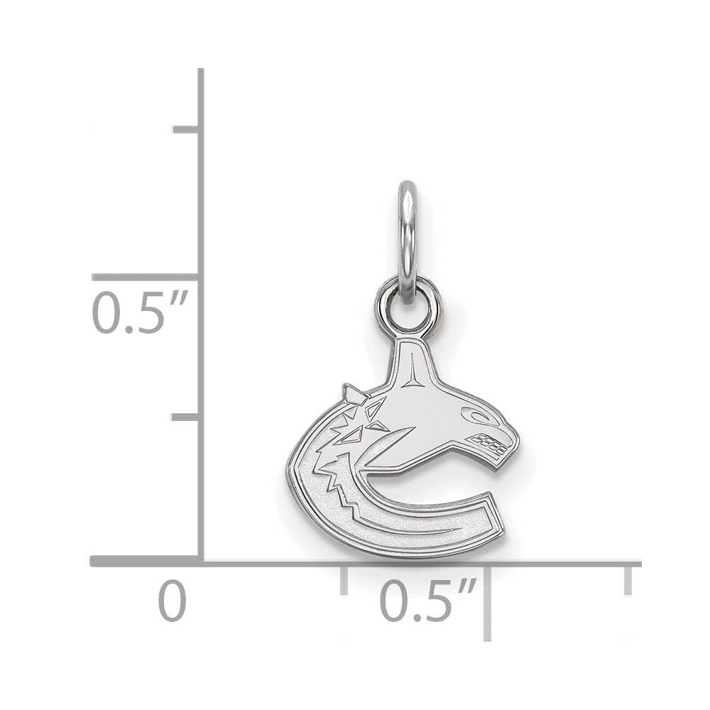 Women's Vancouver Canucks Sterling Silver XS Pendant