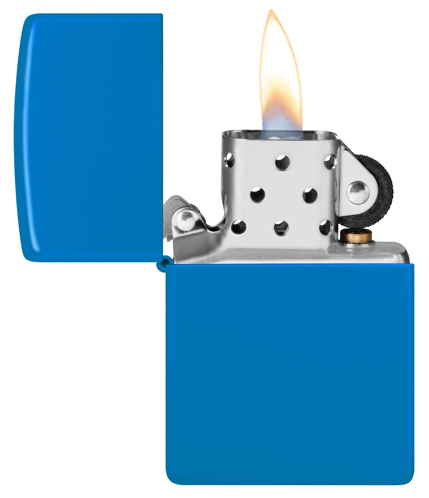 Zippo Sky Blue Matte Classic Pocket Lighter