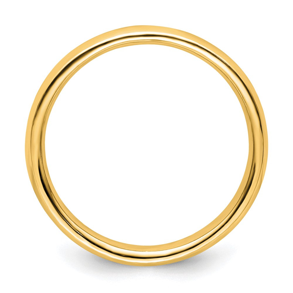 Sterling Silver Stackable Expressions Gold-plated Polished Ring Size -9