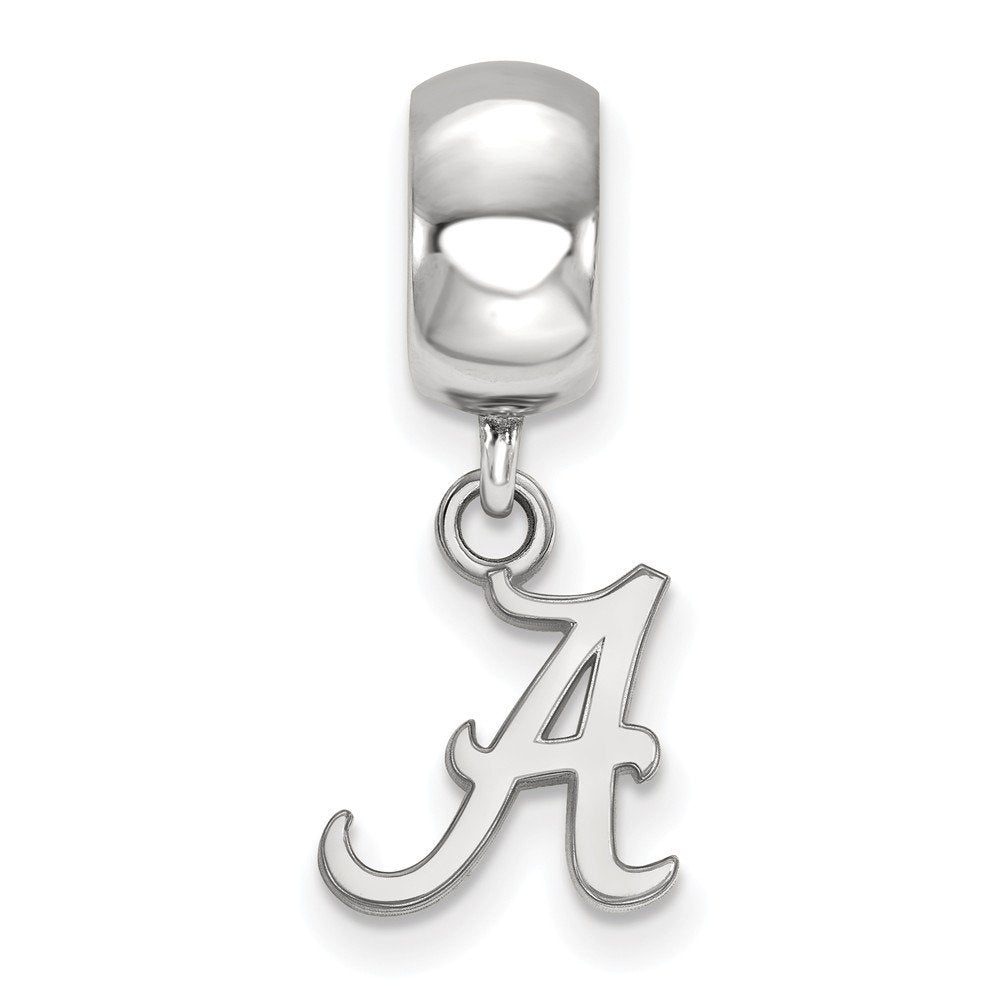LogoArt SS035UAL Sterling Silver University of Alabama Extra Small Dangle Bead Charm