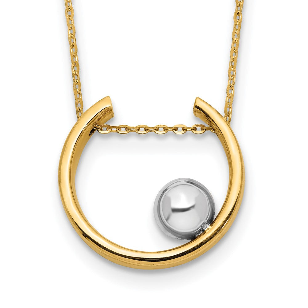 14K Two-tone Necklace