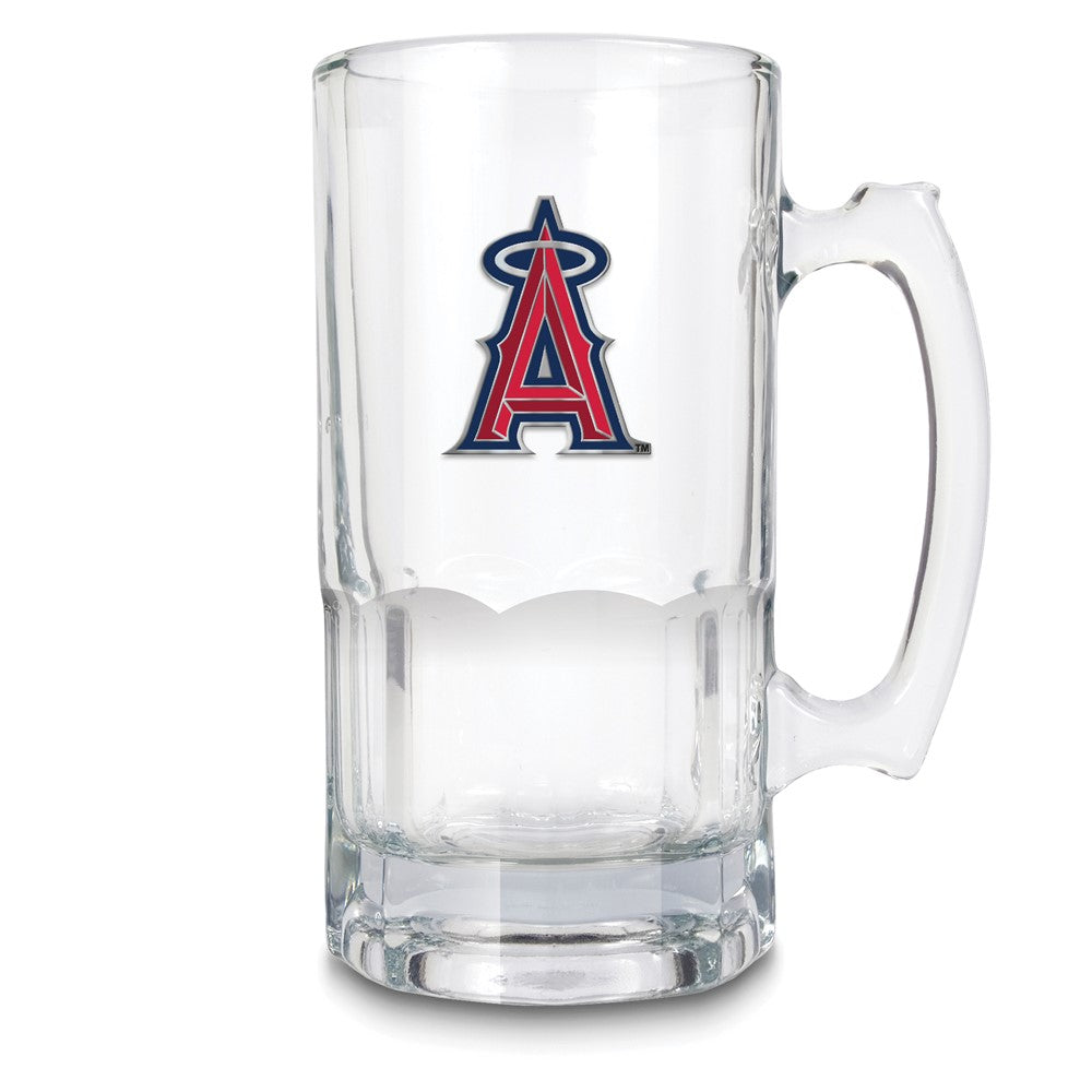 MLB Los Angeles Angels Glass 32 ounce Macho Mug
