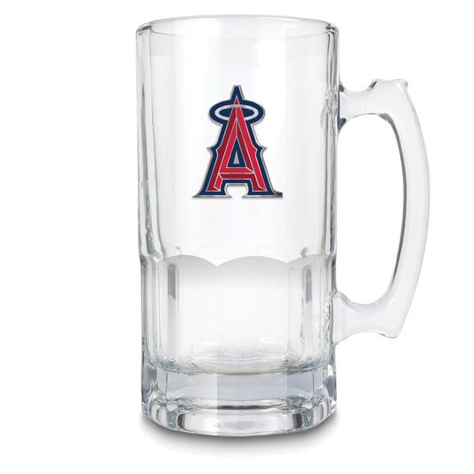 MLB Los Angeles Angels Glass 32 ounce Macho Mug