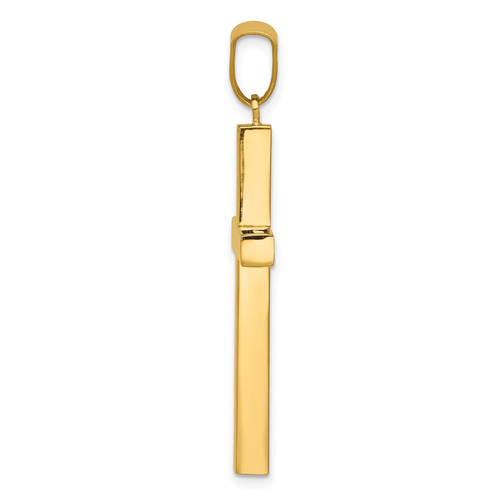 14k Latin Cross Necklace