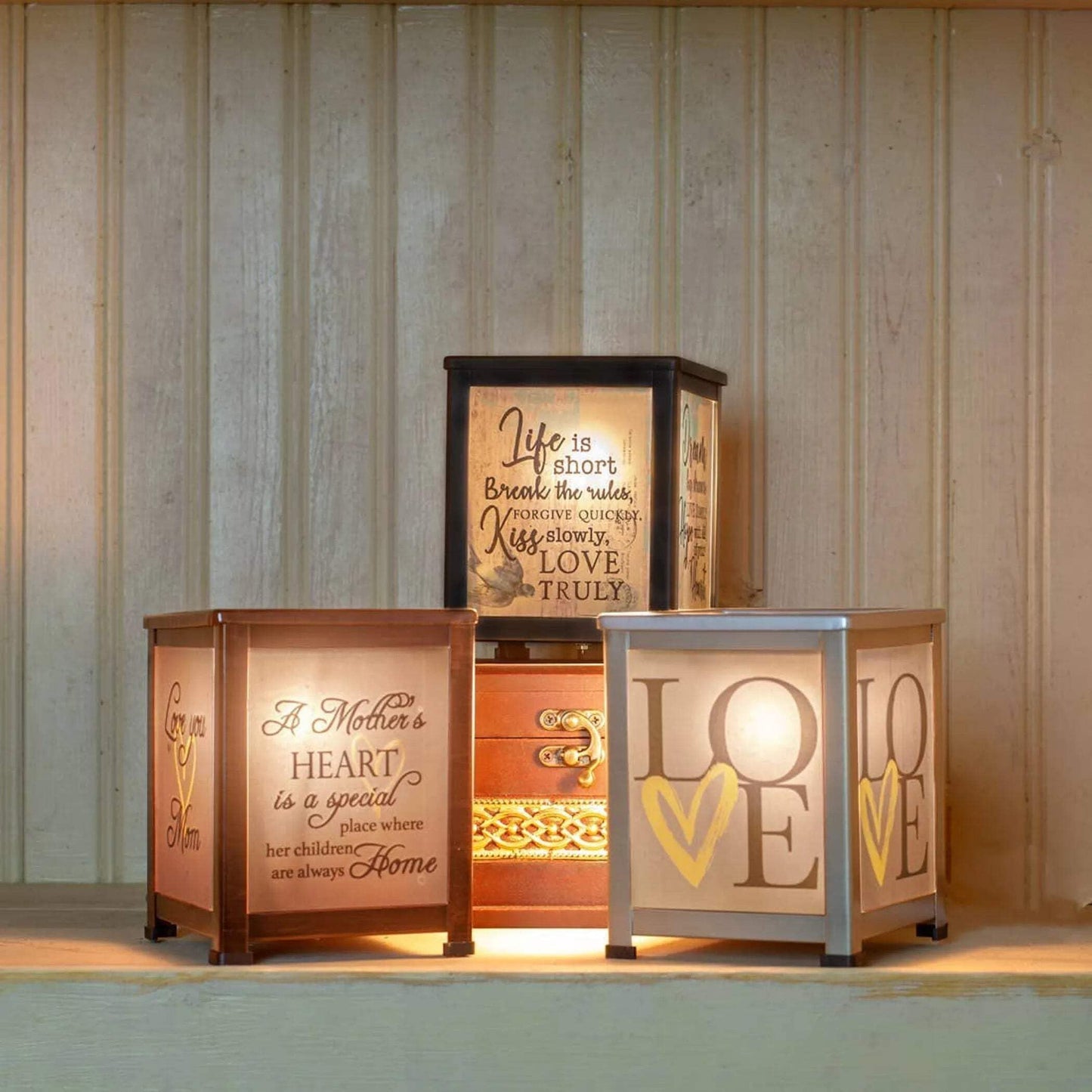 Love Glass Lanter Warmer