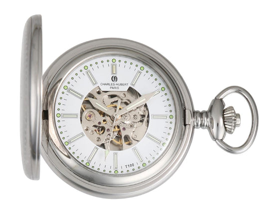 Charles-Hubert Paris Men's TW1004 Classic Collection Pocket Watch