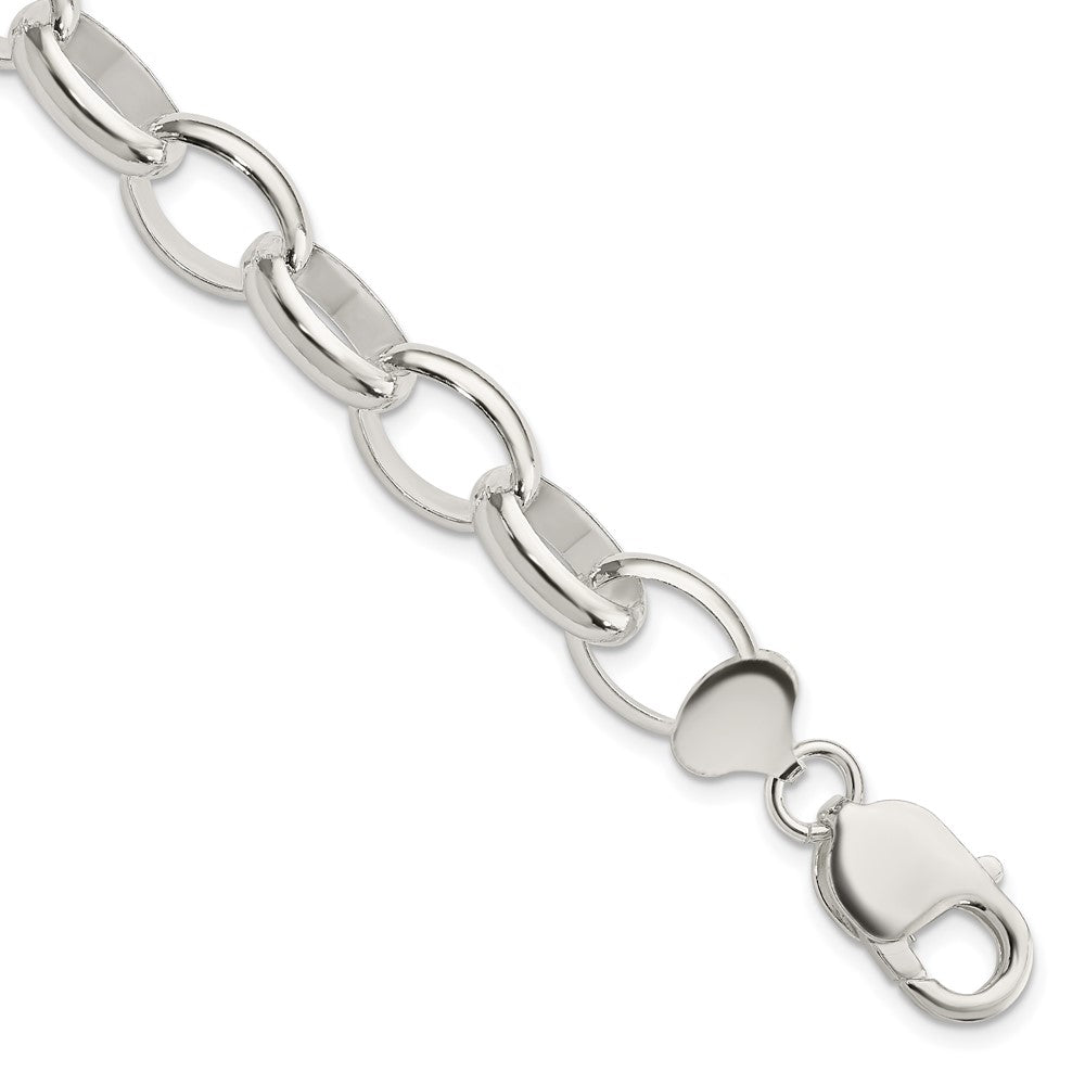 Sterling Silver Rolo Bracelet 7.5 inches