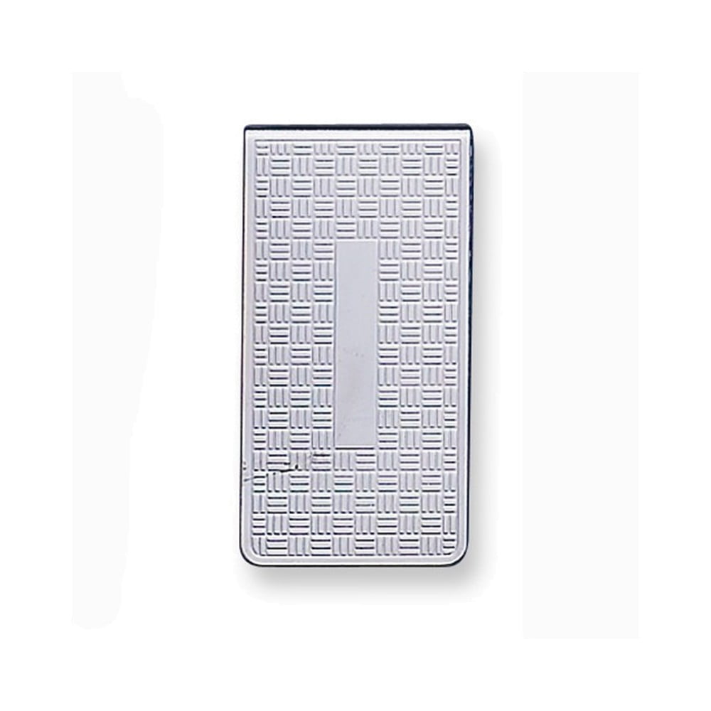 Silver-tone Money Clip