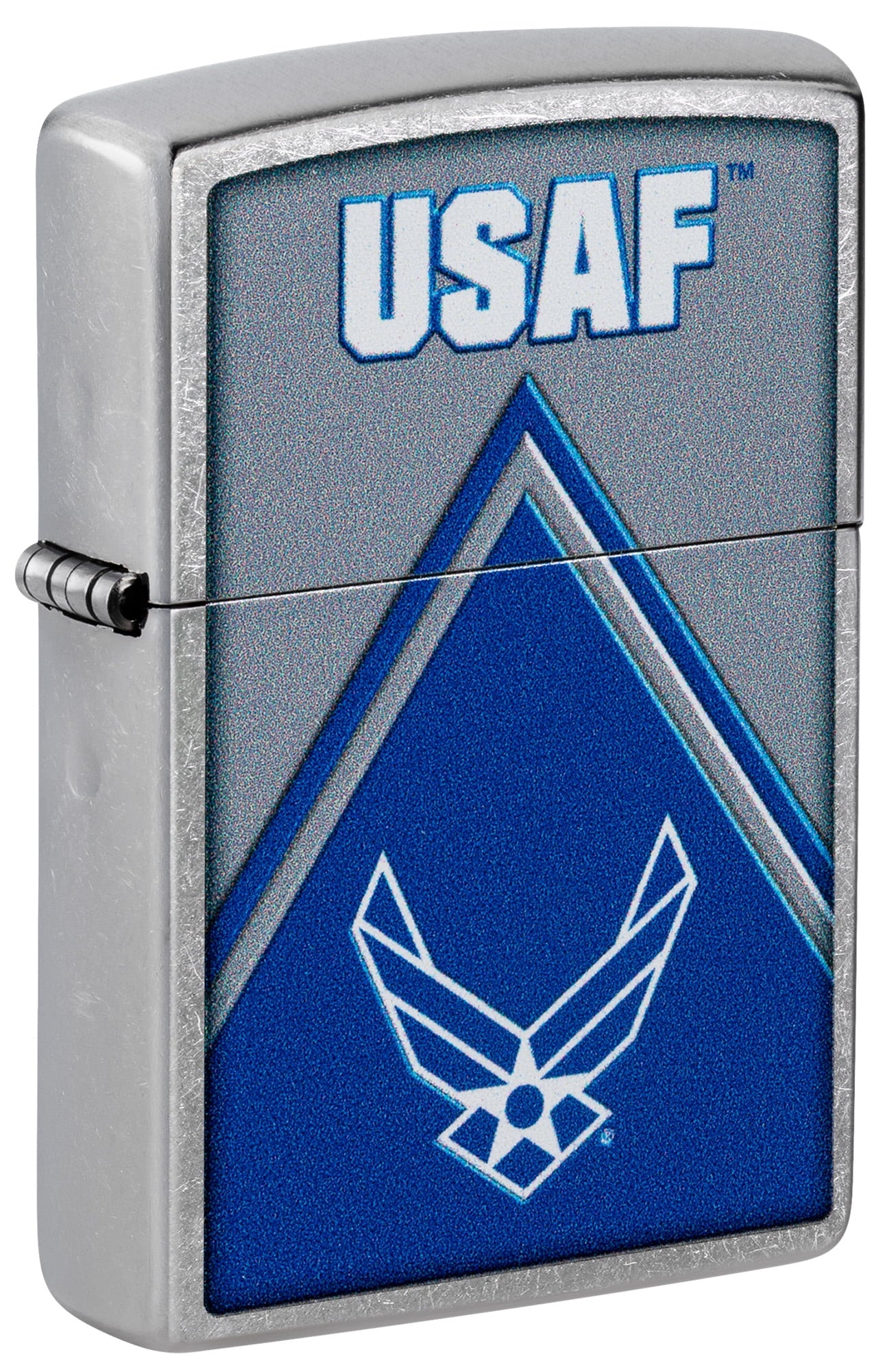 Zippo U.S. Air Force Design Street Chrome Pocket Lighter