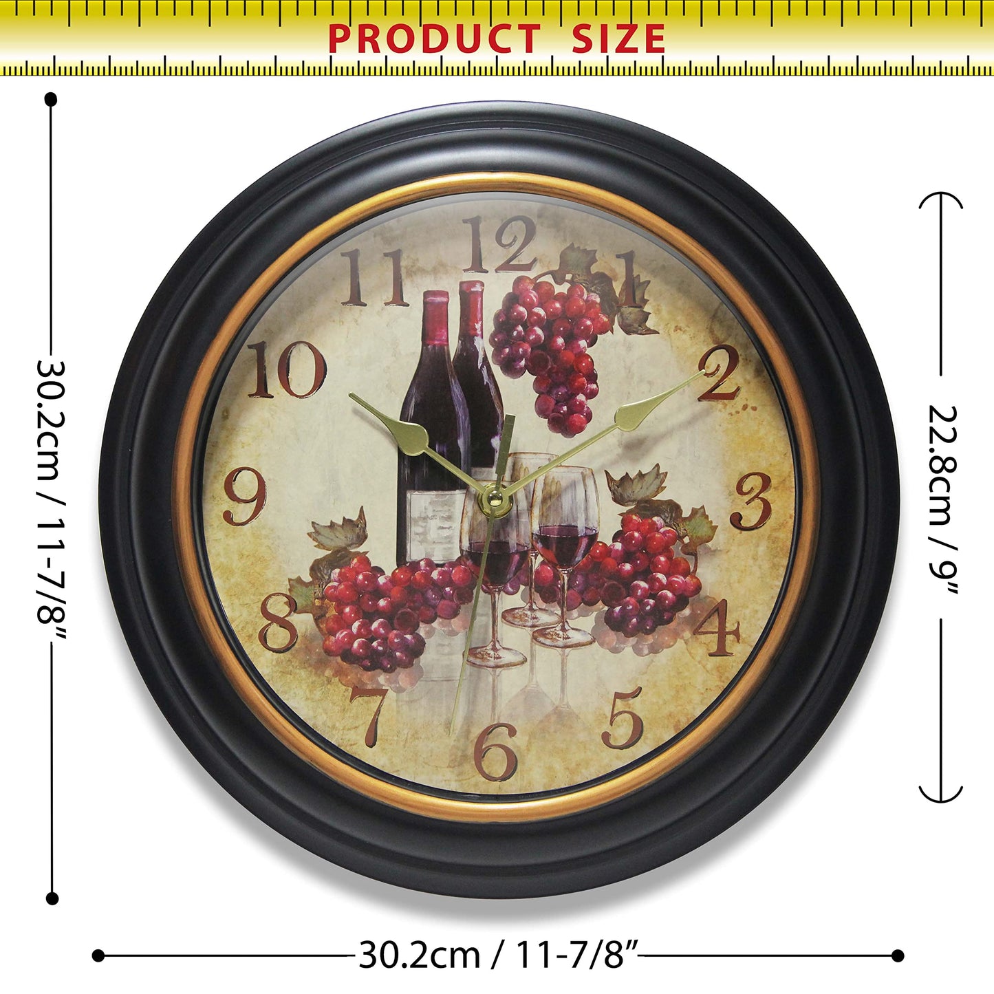 Infinity Instruments Valencia Wall Clock