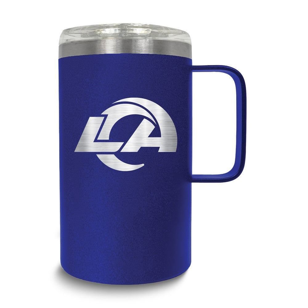 NFL Los Angeles Rams Stainless Steel 18 oz. Hustle Mug with Lid