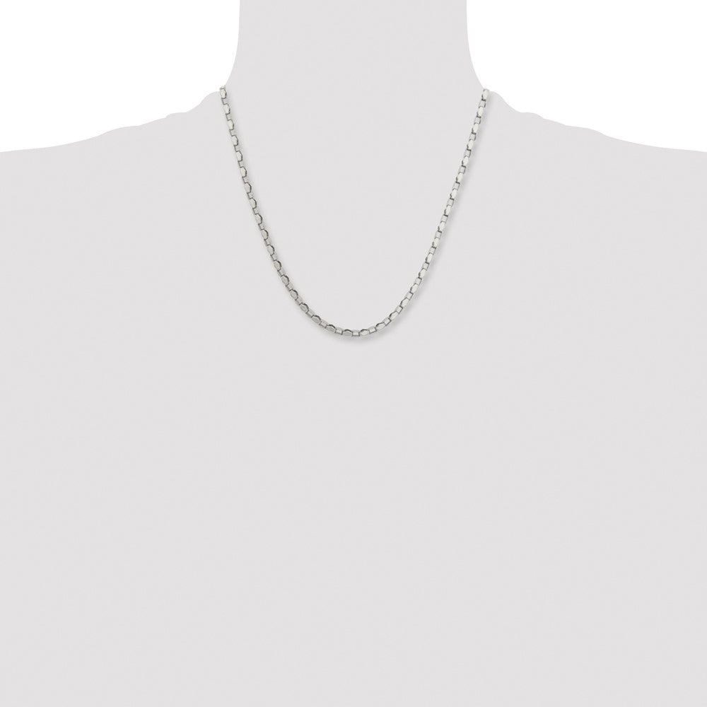 Stainless Steel Polished Fancy Link 20in Chain