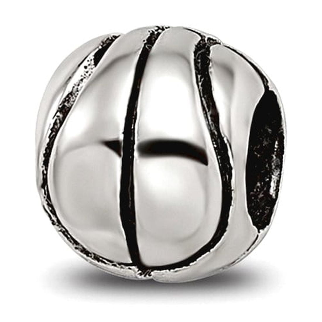 Sterling Silver Reflections Kids Basketball Bead