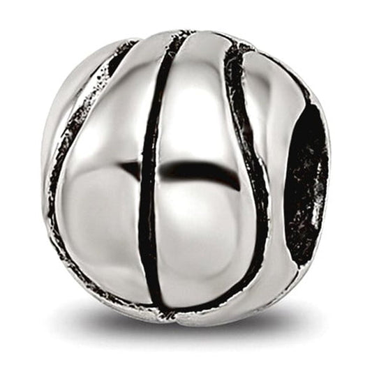 Sterling Silver Reflections Kids Basketball Bead