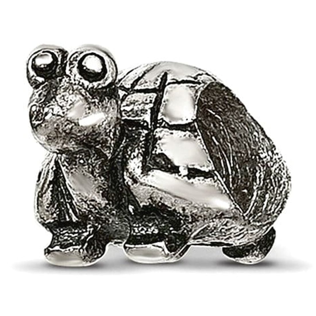 Sterling Silver Reflections Kids Turtle Bead