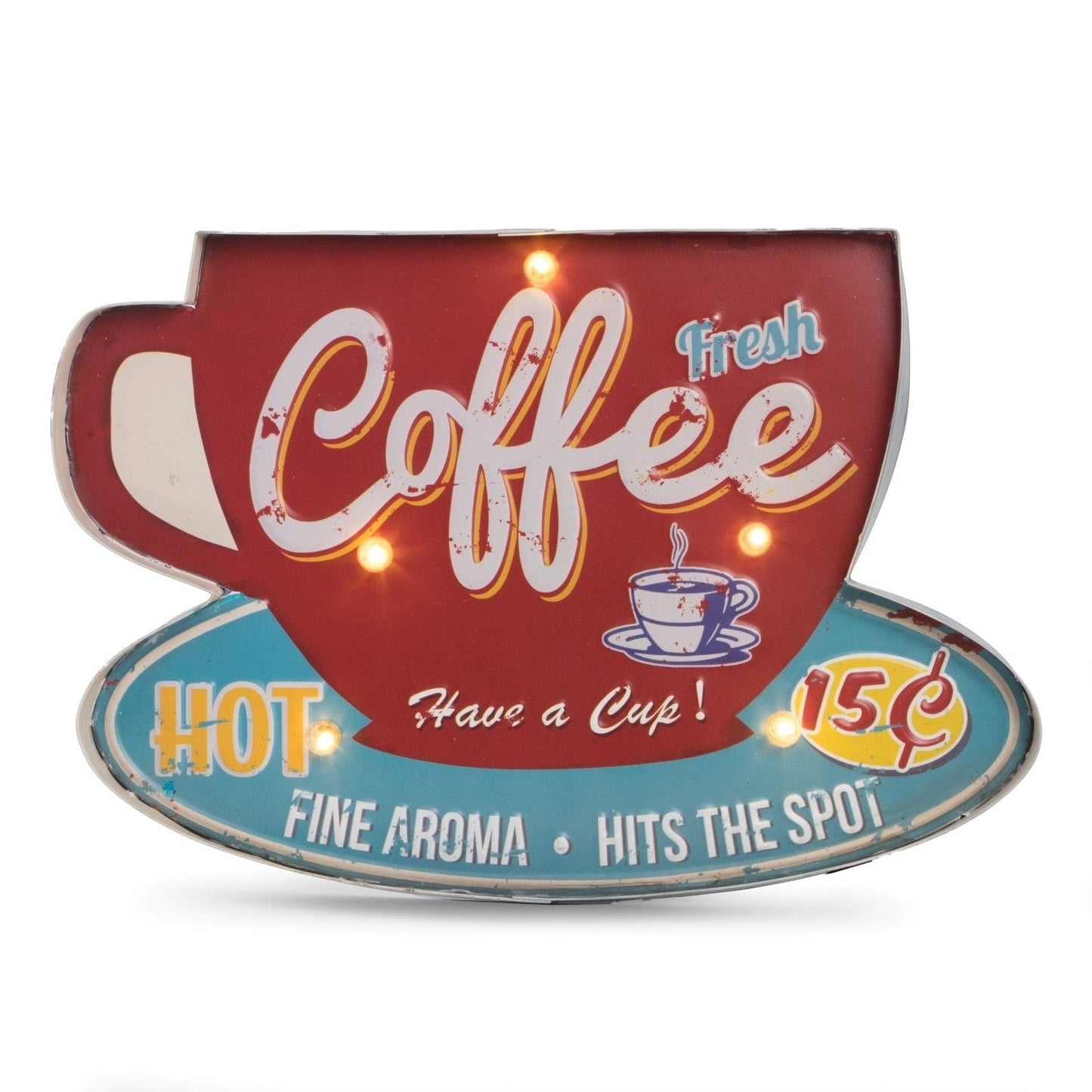 "Coffee" Metal Sign