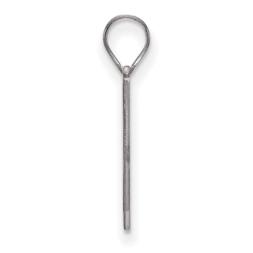 LogoArt Sterling Silver East Tennessee State Small Pendant Necklace