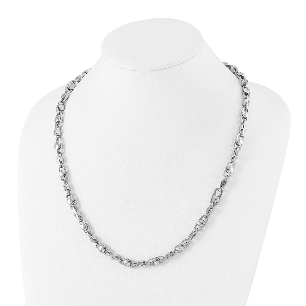 Stainless Steel Polished 6.50mm 24in Necklace