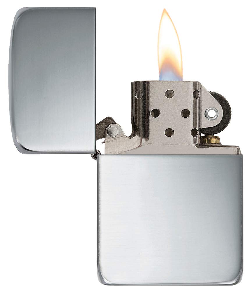 Zippo 23 Windproof Lighter 1941 Replica High Polish Sterling Silver