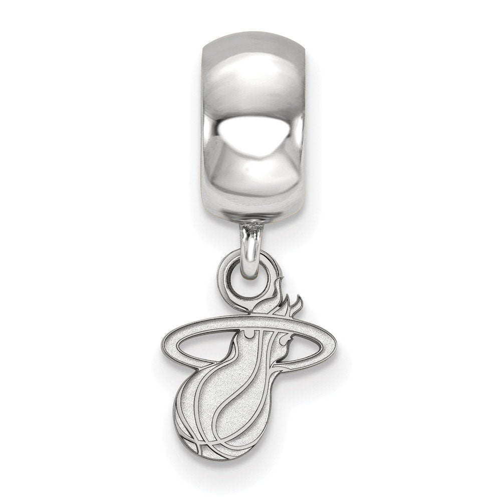 Sterling Silver Rhodium-plated LogoArt Indiana University I-U Medium Pendant QSS003IU