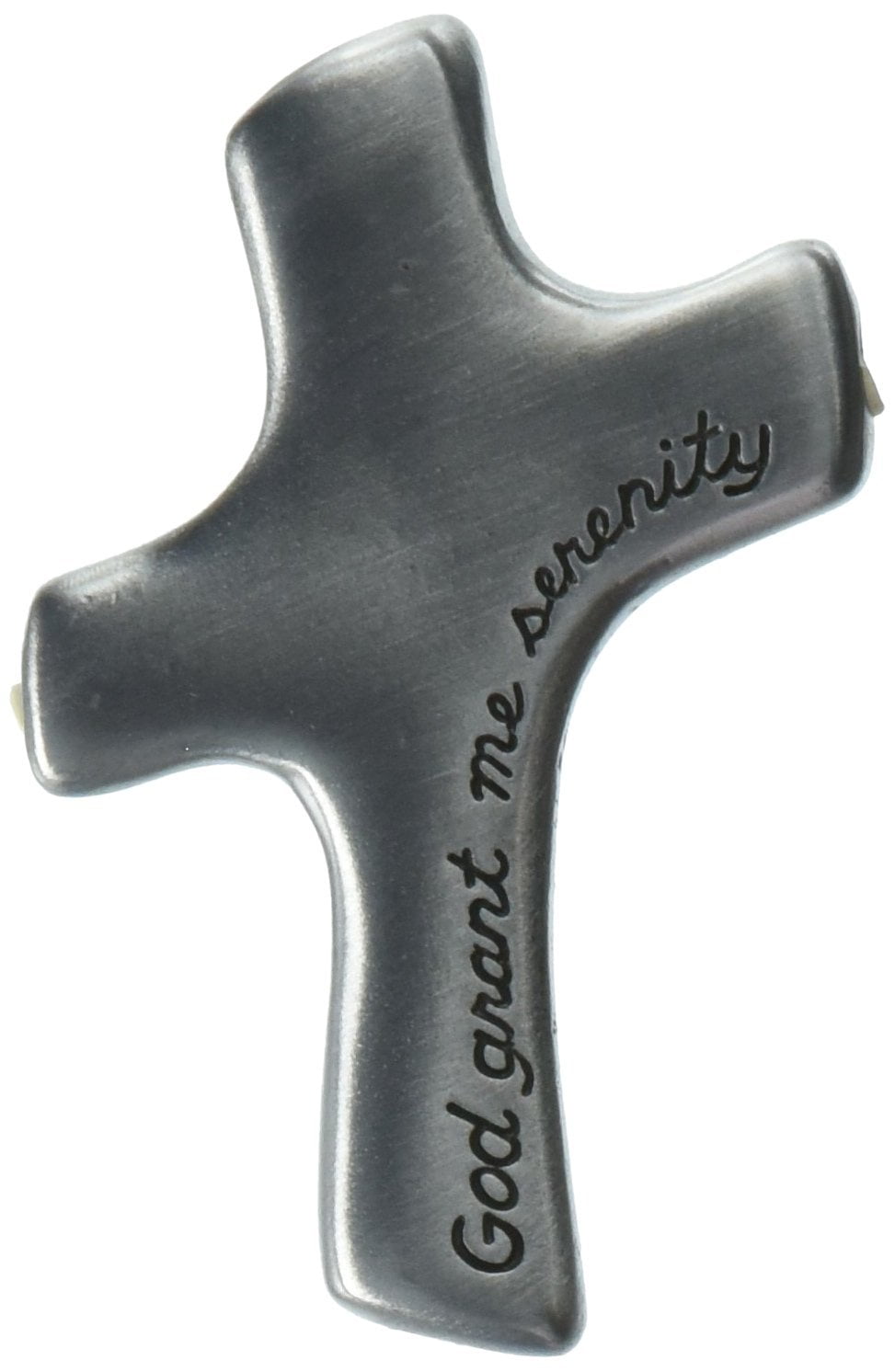 Cathedral Art God Grant Me Serenity Palm Cross, 2-7/8" x 1-7/8"